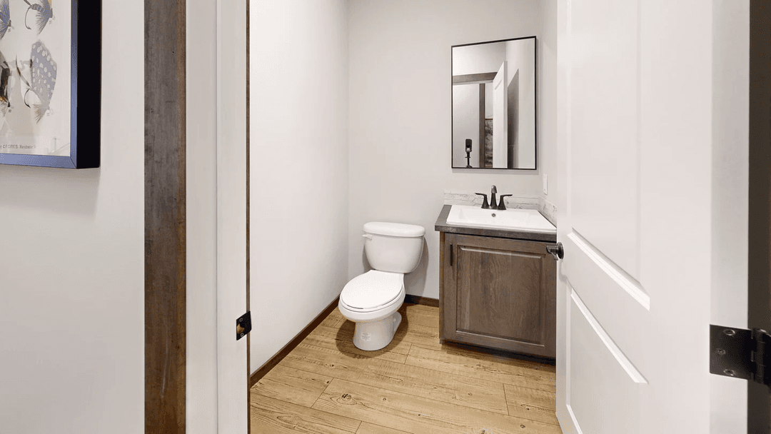 The keep bathroom home features