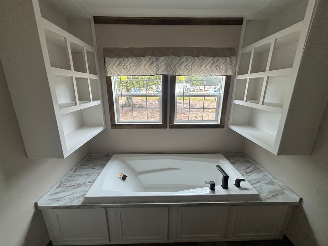 The jefferson bathroom home features