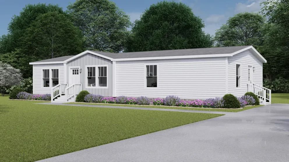 Shout elevation and exterior home features