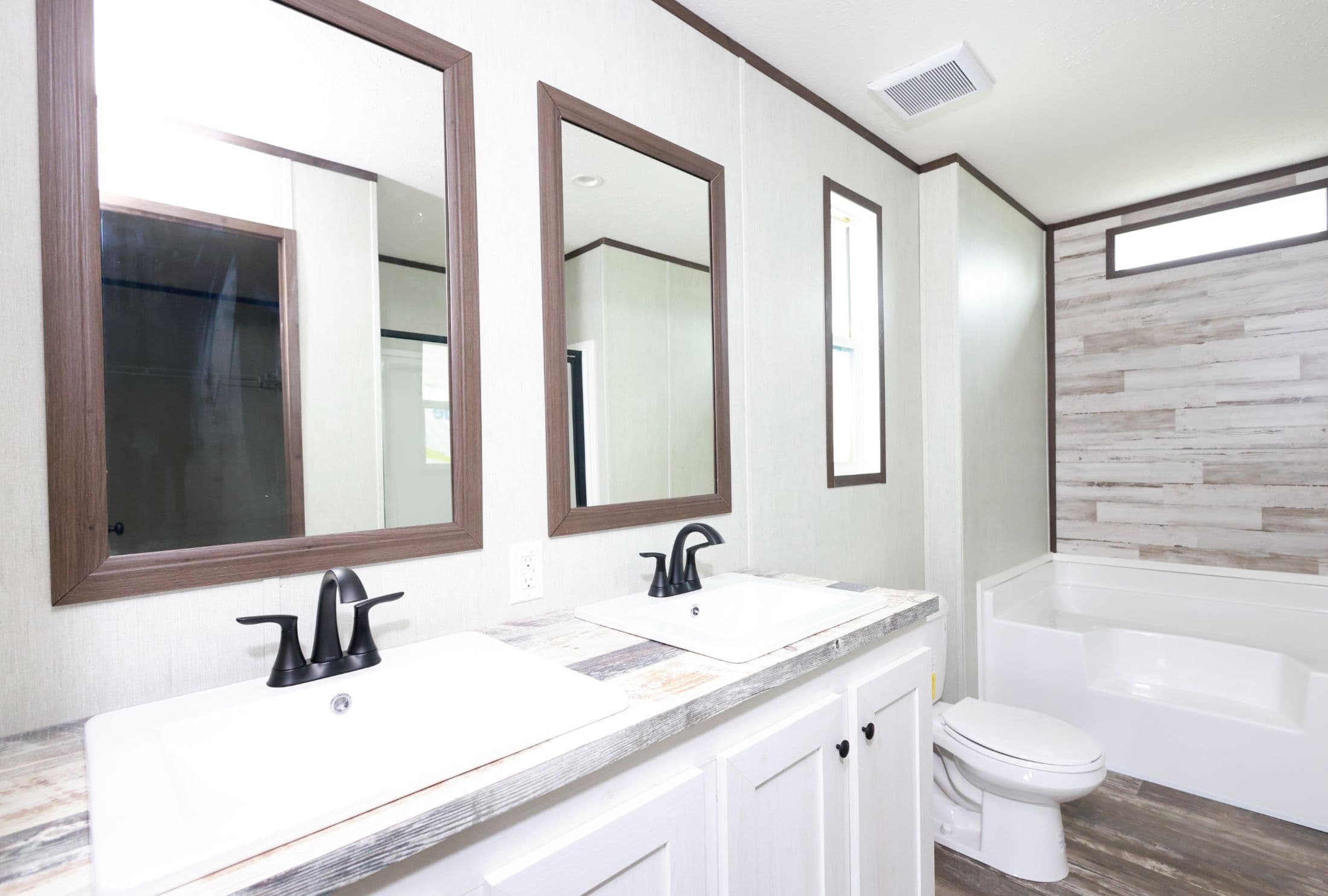 The park place bathroom home features