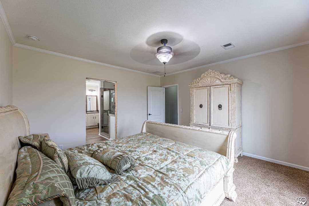 Essentials series bedroom home features