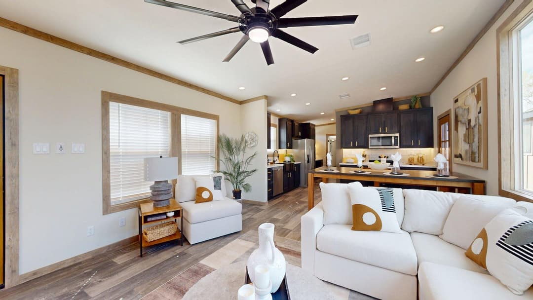 The keystone interior home features
