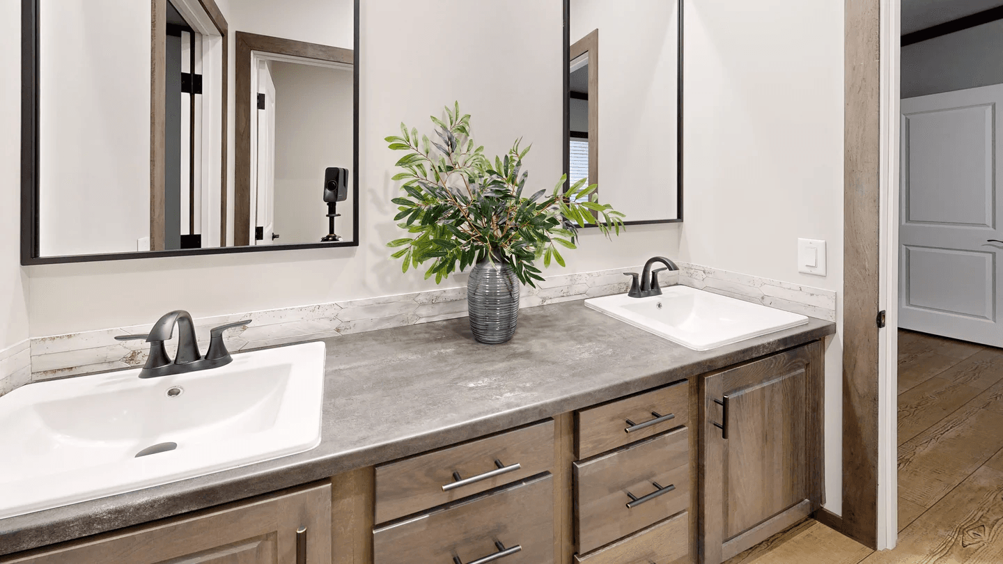 The keep bathroom home features
