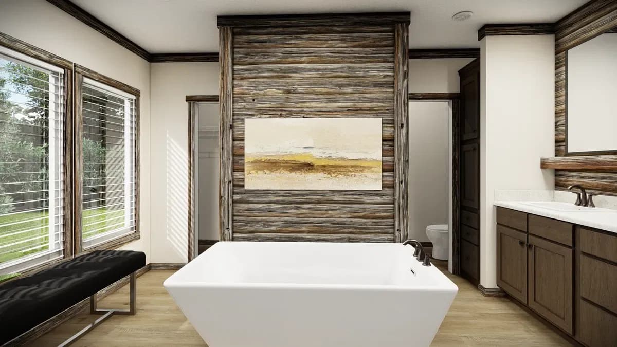 The anderson ii bathroom home features