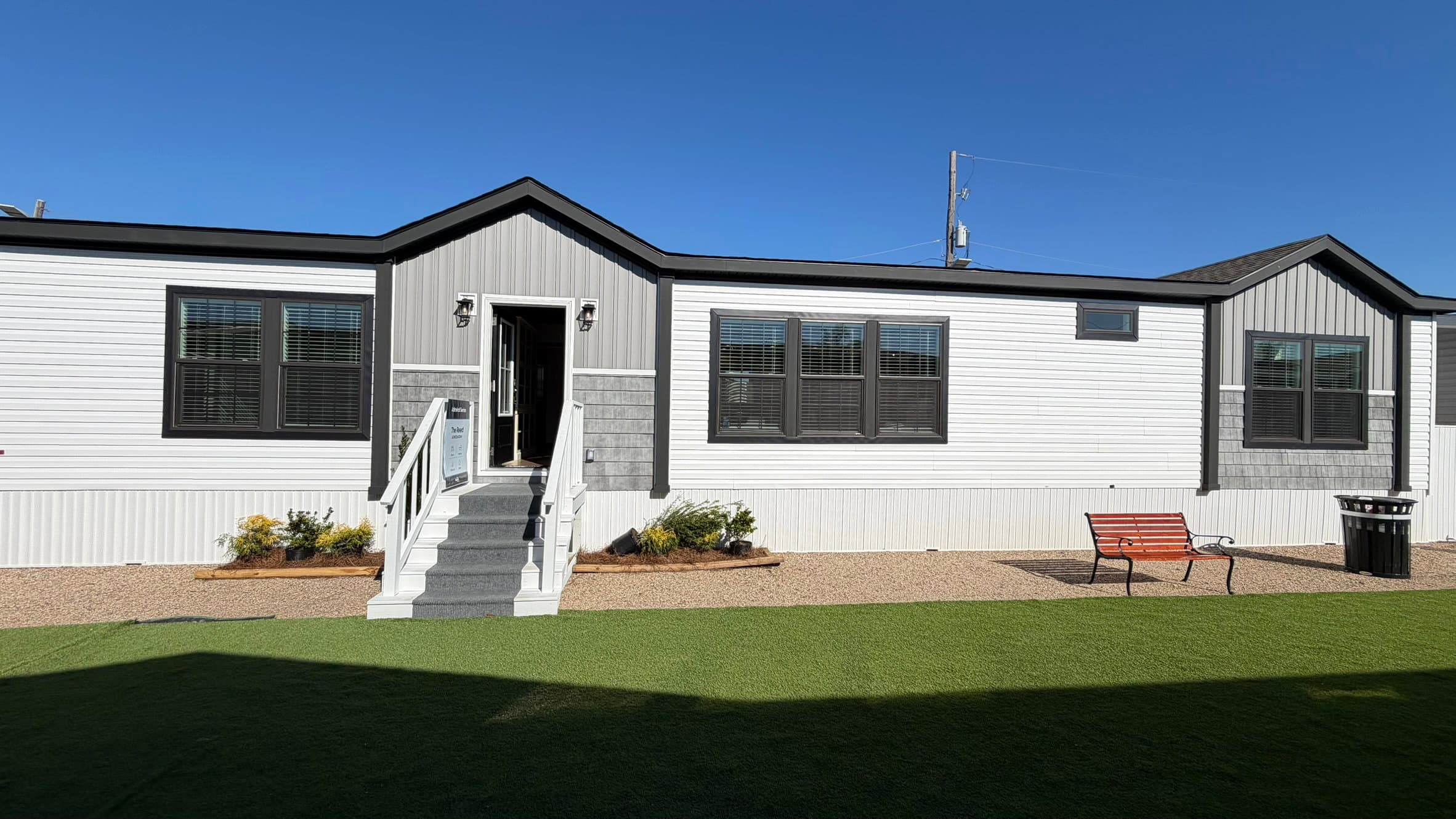 The reed exterior home features