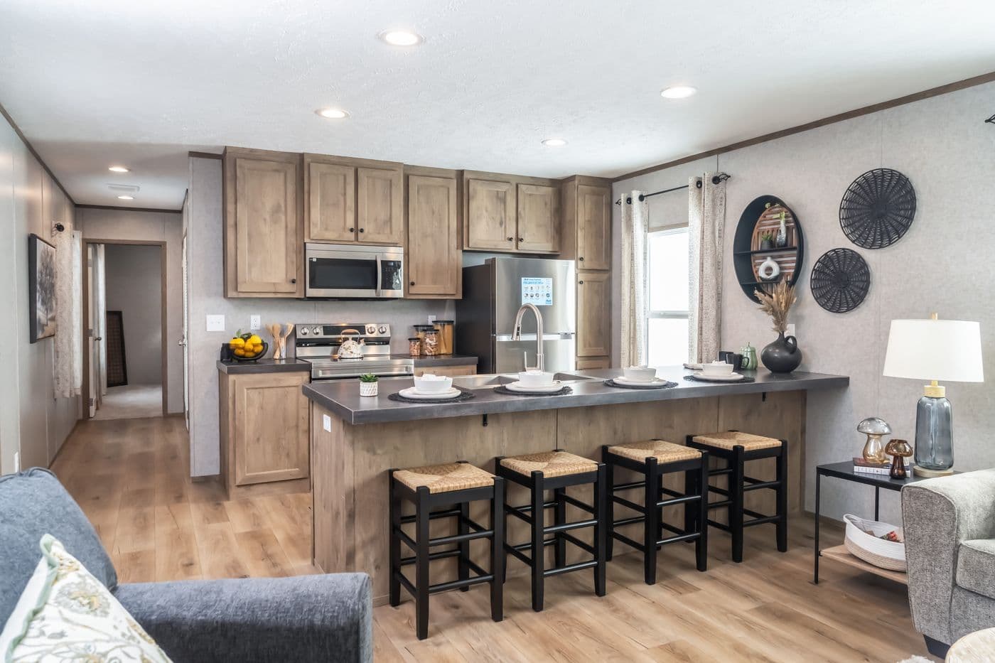 The warrior kitchen home features