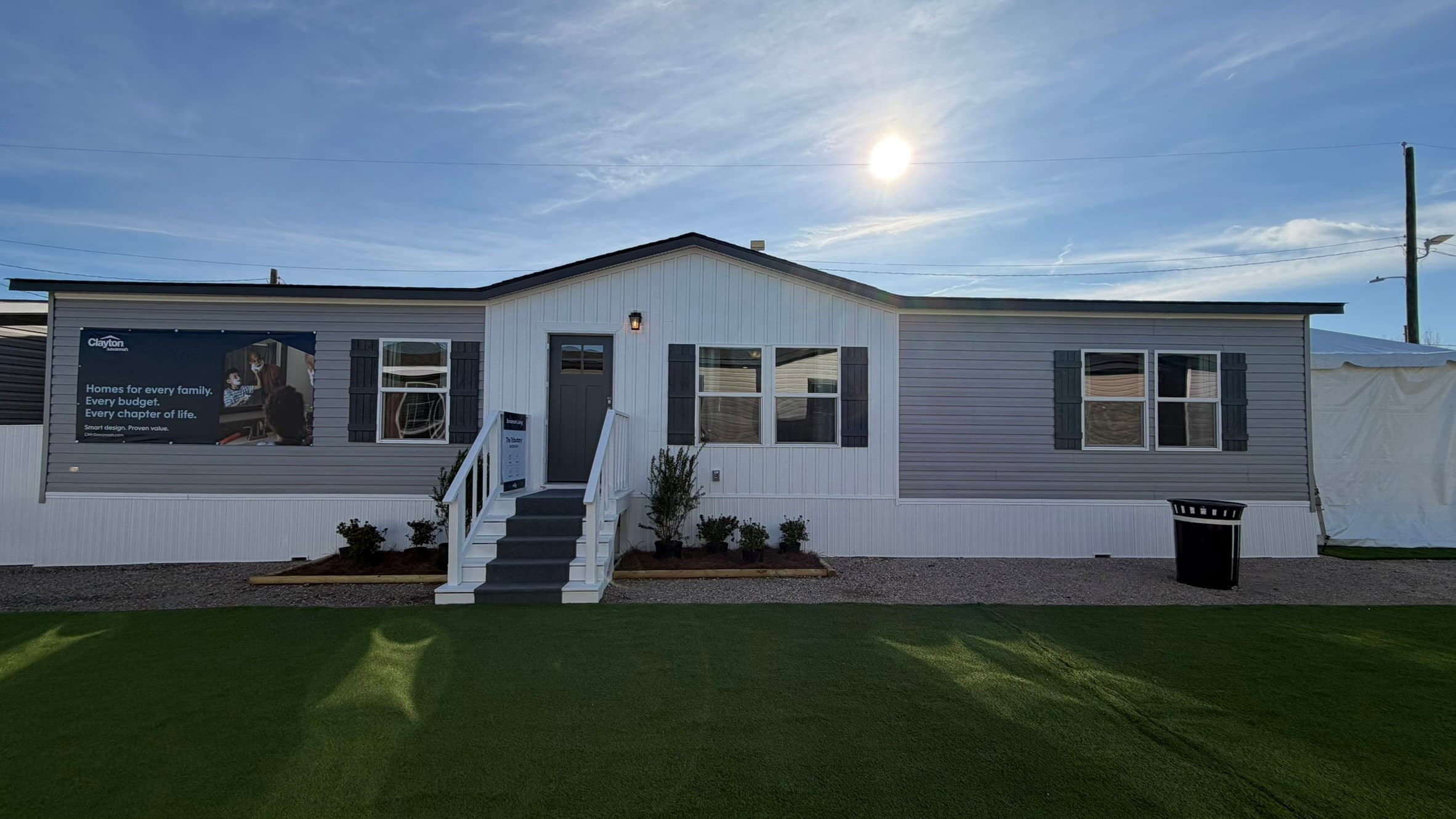 Tributary exterior home features