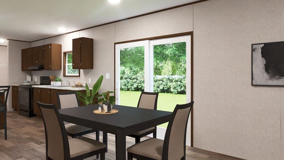 Cedar kitchen home features