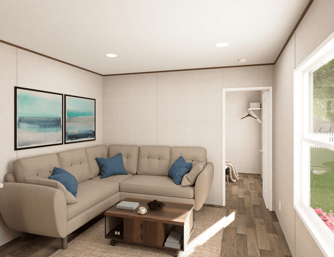 Tulip interior home features